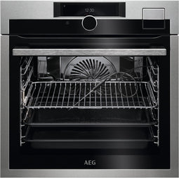 AEG BSE998330M - Inbouwoven - 70 l 3500 W A++ Roestvrijstaal