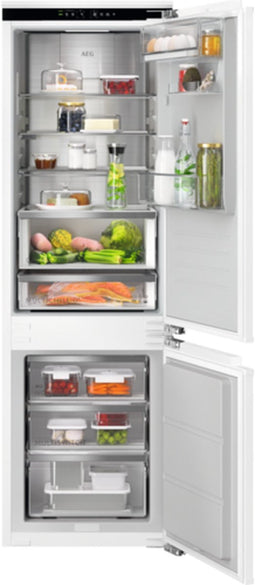 AEG EK9C18C EcoLine - |inbouw koelvriescombinatie | 178 cm | Deur op deur