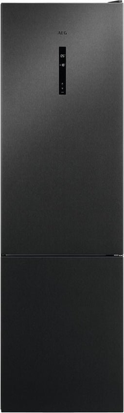 AEG RCB736D5MB - Koel-vriescombinatie - Zwart/grijs