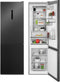 AEG RCB736D5MB - Koel-vriescombinatie - Zwart/grijs