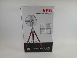 AEG VL5688S - Statiefventilator - Chroom