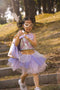 Great Pretenders Verkleedkledij Super-Duper Tutu met cape en masker - Rose Gold/Lila - Maat 4-6 jaar