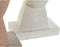 Decoratieve figuren DKD Home Decor Beige Terra cotta Gezicht 14,5 x 10,5 x 27,5 cm (2 Stuks)