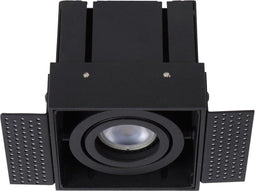Lucide TRIMLESS - Inbouwspot - Draaibaar en kantelbaar - Zwart