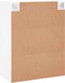 vidaXL - Wandkast - 69,5x34x90 - cm - wit