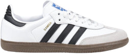 adidas Samba Classic - Lage sneakers - Leer - Wit