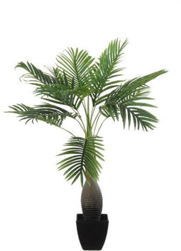 Louis maes - Kentia palm h100 cm p groen zijde nepbloem
