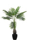 Louis maes - Kentia palm h100 cm p groen zijde nepbloem