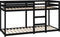vidaXL - Stapelbed - 80x200 - cm - massief - grenenhout - zwart