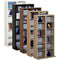 VCM Houten CD DVD-standaard Plankkast Opbergstandaard Milano Houten CD DVD-standaard Plankkast Opbergstandaard Milano