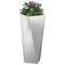 Plantenbak Zilver 30 x 30 x 75 cm Gegalvaniseerd staal