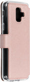 Accezz Hoesje Geschikt voor Samsung Galaxy A6 (2018) Hoesje Met Pasjeshouder - Accezz Xtreme Wallet Bookcase - Roze
