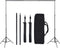 vidaXL - Fotostudioset - met - softboxlamp - en - achtergrond