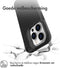 iMoshion Hoesje Geschikt voor iPhone 14 Pro Max Hoesje Shockproof - iMoshion Rugged Hybrid Carbon Case - Zwart