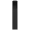 vidaXL - Hoofdbordkast - in - Zwart - Eiken - - - 180x18.5x102.5 - cm
