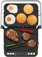 AENO EG1 - Luxe Tosti apparaat - Grill apparaat - Uitneembare platen ContactGrill - 3-in-1 -180 °C grill - RVS - 2000W
