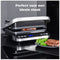 AENO EG1 - Luxe Tosti apparaat - Grill apparaat - Uitneembare platen ContactGrill - 3-in-1 -180 °C grill - RVS - 2000W