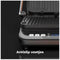 AENO EG1 - Luxe Tosti apparaat - Grill apparaat - Uitneembare platen ContactGrill - 3-in-1 -180 °C grill - RVS - 2000W