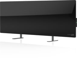 AENO GH2S slimme infrarood verwarmingspaneel - Red Dot winnaar 2023 voor design en verwarmingstechnologie - Bluetooth - WIFI - 700 Watt - Elektrische kachel - Verwarmingsplaat - Infrarood + convectie - Zwart