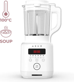AENO TB2 Blender - 2-in-1 Soup maker en Mixer - 1.75L - Kookfunctie - 6 Programma's - Wit