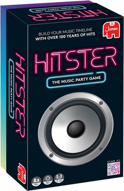 Jumbo Hitster Original - Engelstalig Partyspel - 300 muziekkaarten - Voor 2 tot 10 spelers