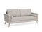 KALMAR - Tweezitsbank - Lichtbeige - Polyester