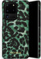Selencia Hoesje Geschikt voor Samsung Galaxy S20 Ultra Hoesje - Selencia Maya Fashion Backcover - groen