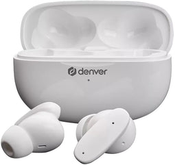 Denver TWE-49ENC - Draadloze oordopjes - 4 ENC-microfoons - Wit