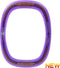 Aerobie - Pro Blade Outdoor Vligende Disc met zelfnivellerende werpring - Paars