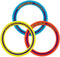 Aerobie Sprint Flying Ring 25cm 3 Ass.