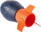 Aerobie - Super Sonic Fin Catch-rugbyspeeltje - Aerodynamische Russell Wilson-rugbybal met zachte constructie buitenspellen - Blauw en oranje