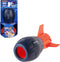 Aerobie - Super Sonic Fin Catch-rugbyspeeltje - Aerodynamische Russell Wilson-rugbybal met zachte constructie buitenspellen - Blauw en oranje