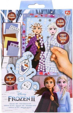 Disney Frozen 2 - Mozaïek Kunst - 500 stickers - Mix van kleuren