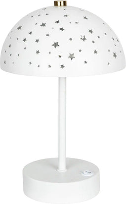 Atmosphera Kids Jabba Tafellamp Paddenstoel - Ø15xH26cm - Wit