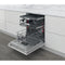 WHIRLPOOL WIO3T126PFE - Volledig integreerbare vaatwasmachine - 14 couverts 46 dB(A) 6th Sense