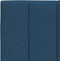 vidaXL - Hoofdbordkussen - 140 - cm - stof - blauw