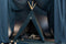 Speeltent - Phoenix Tipi tentje - Hut - - Nobodinoz - Bubble / Night blue - 149 x 100 cm