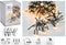 Kerstverlichting met Trafo - Timer - 384 LED's - IP44 - 3 meter - Warm Wit