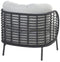 4 Seasons Outdoor Fabrice Loungestoel - Antraciet