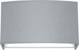 Besselink Wandlamp funk - Opbouw - 1 gloeilamp E14 - Grijs