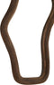 Light & Living Organische Spiegel Celano - Mangohout - 121 x 62cm - Donkerbruin