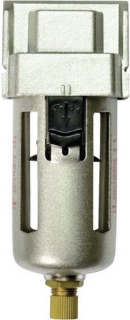 Stanley 152168XSTN - Zuiveringsfilter - Filtert stof vuil olie - 1/4" F aansluiting - Zilver