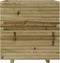 vidaXL - Plantenbak - 70x70x72 - cm - geïmpregneerd - grenenhout