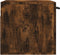 vidaXL - Wandkast - 60x36,5x35 - cm - bewerkt - hout - gerookt - eikenkleurig