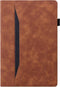 Lunso - Geschikt voor iPad 10 (2022) - Luxe Bookcase hoes - Bruin