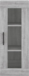 vidaXL - Hangkast - 34,5x34x90 - cm - grijs - sonoma - eikenkleurig