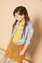 NONO Deno - Kids Vest - Imitatieleer met knopen - Maat 104