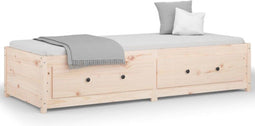 vidaXL - Slaapbank - 90x190 - cm - massief - grenenhout