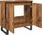 vidaXL - Badkamerkast - 58x33x60 - cm - bewerkt - hout - oud - houtkleurig