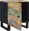 vidaXL - Nachtkastjes - 2 - st - 40x33x46 - cm - massief - gerecycled - hout